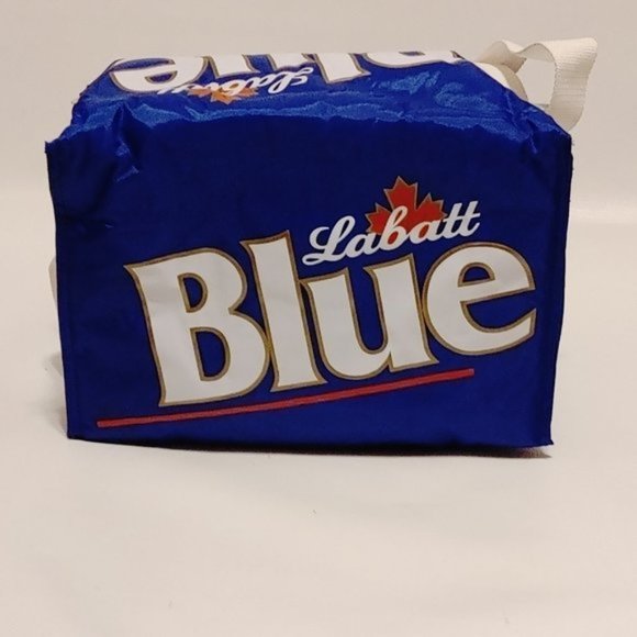LABATT BLUE Cooler Bag Shoulder Strap Full Zip - Picture 5 of 7
